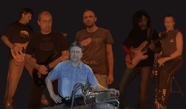 Kapela EXIT, zvýrazněn Vladimír Krejčí