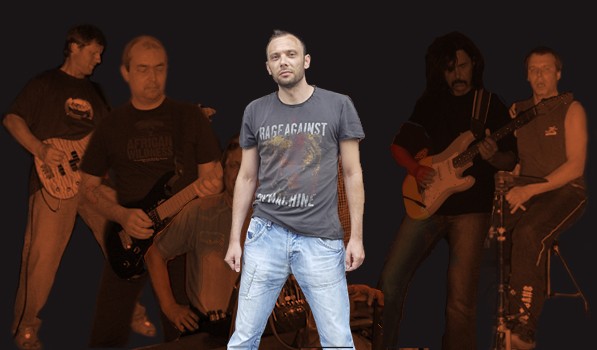 Kapela EXIT, zvýrazněn Jakub Koudelka
